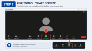 Cara Share Screen di Zoom Meeting dengan Mudah