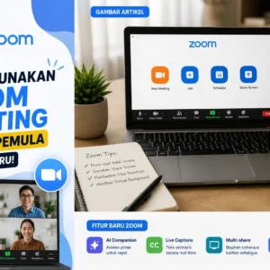 Cara Menggunakan Zoom Meeting untuk Pemula dan Fitur Baru